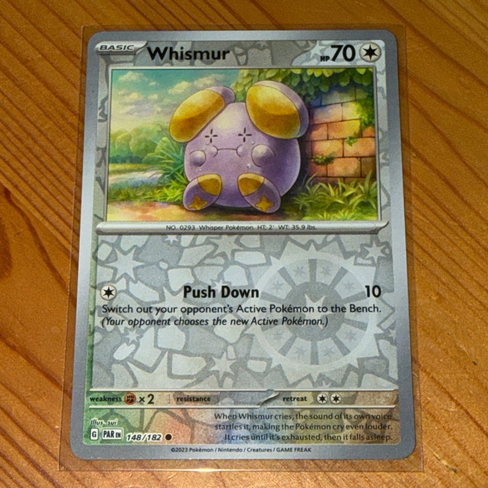 Pokemon Card - Whismur (HOLO)